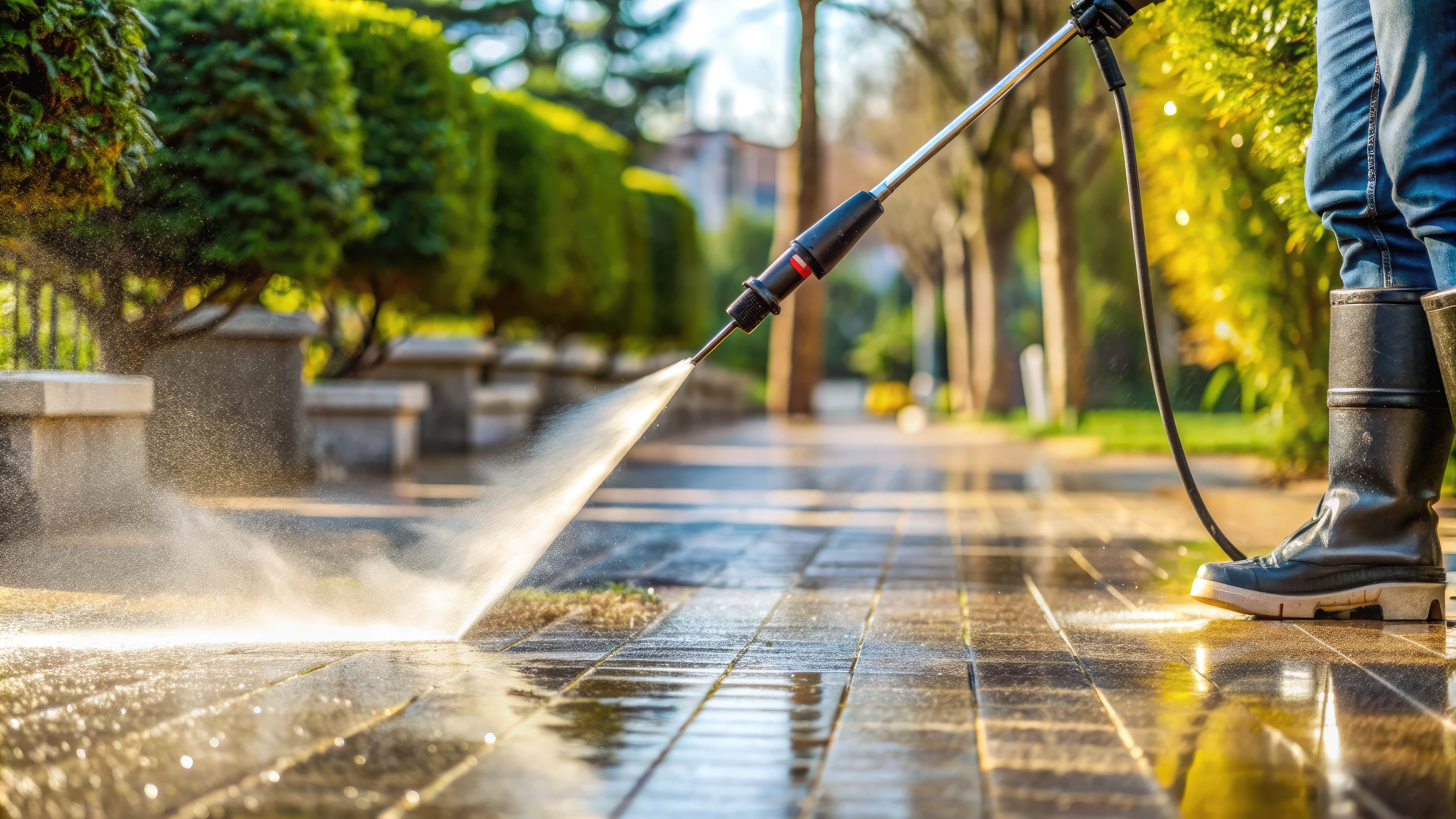 commercial pressure washing services Stockton, CA